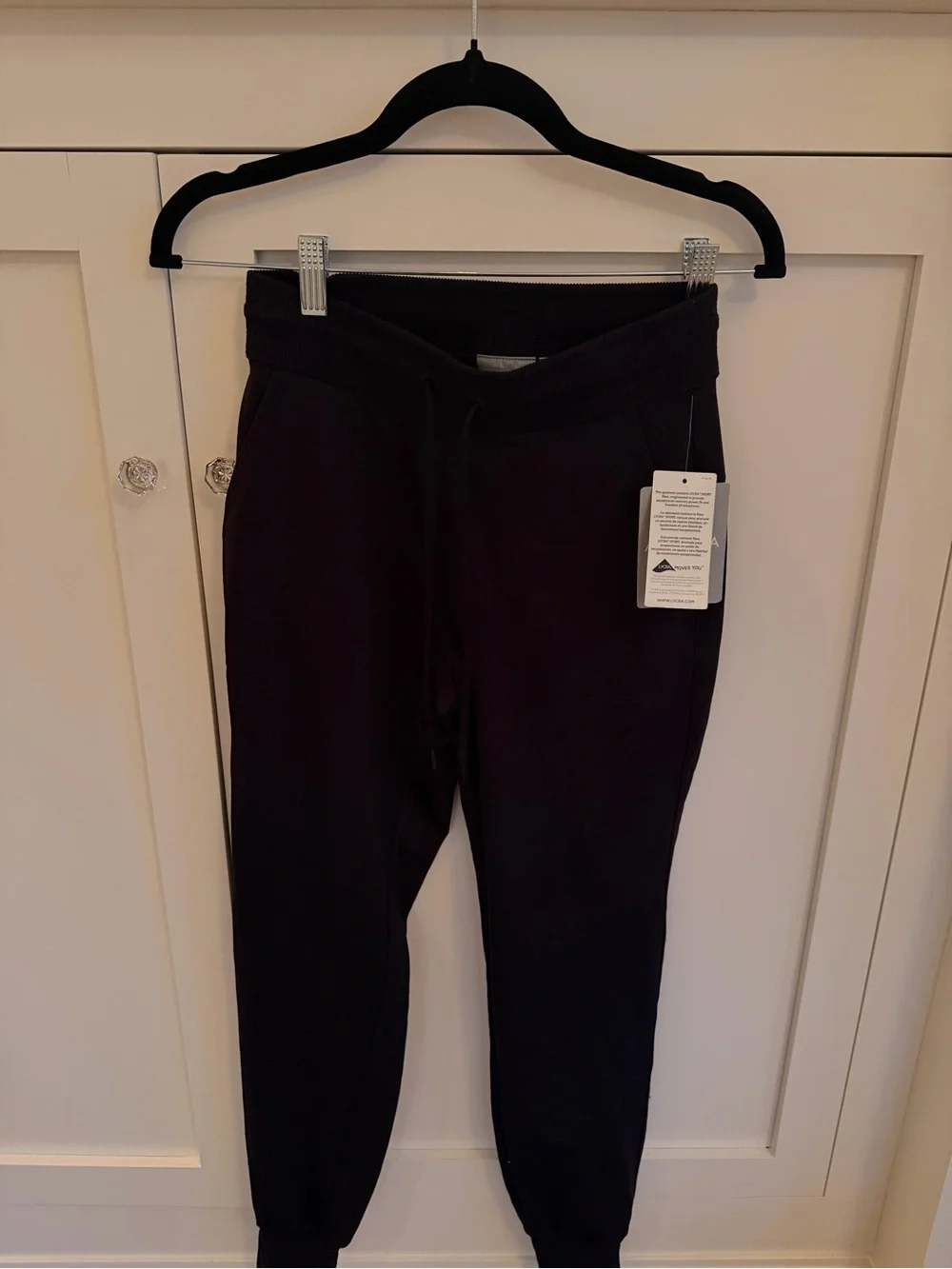 Athleta Black Kids Jogger Sweatpants with Drawstring